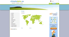 Desktop Screenshot of climatedata.eu