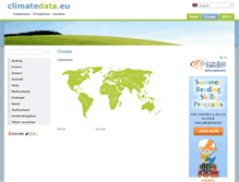 Tablet Screenshot of climatedata.eu